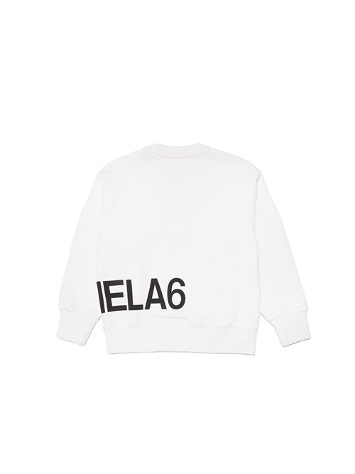 Felpa, unisex, logata. MM6 MAISON MARGIELA | M60313 MM006M6100